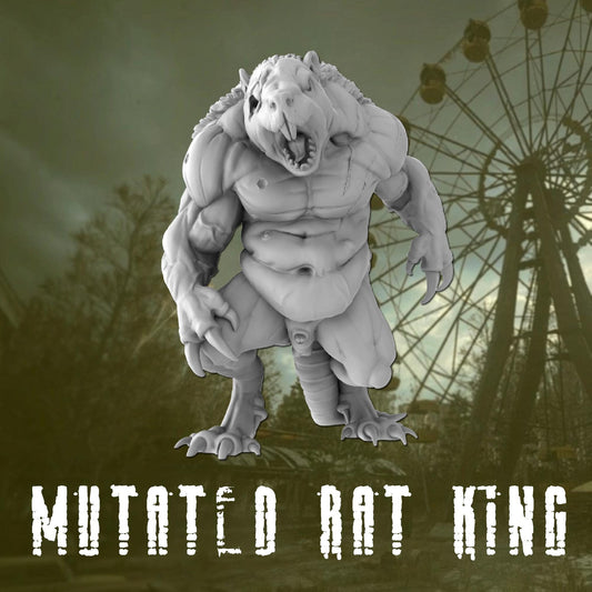 Mutated Rat King - Tales from the Radiation Zone - Post Apocalyptic 28mm/32mmMiniatures for Zona Alfa/Fallout/STALKER Tabletop Gaming