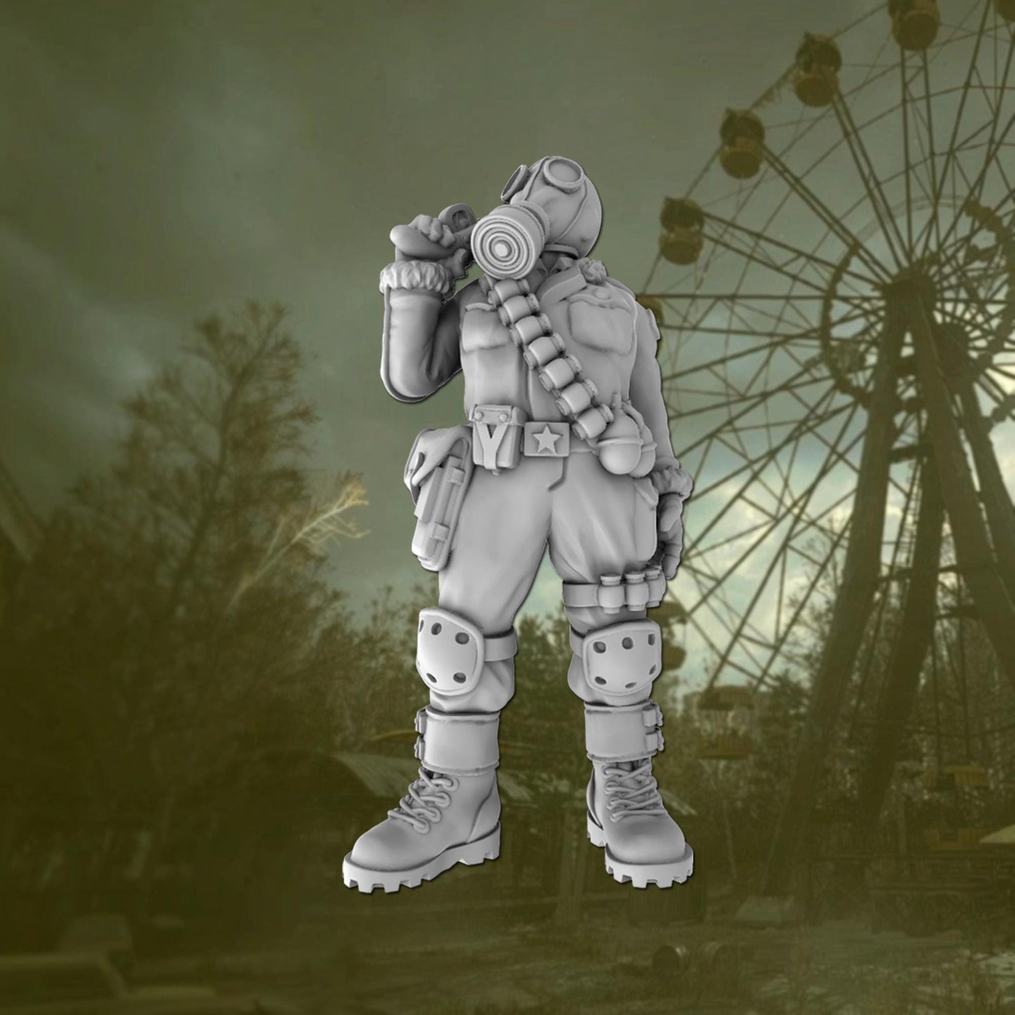 Zone Bandit Miniatures: 28mm/32mm Post-Apocalyptic Squad