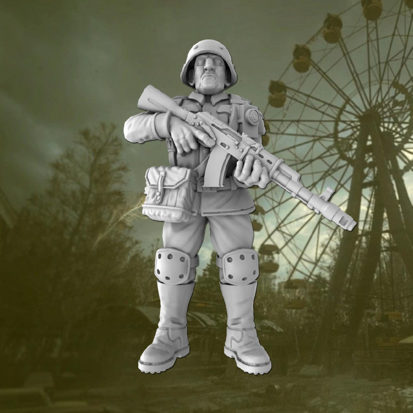 Zone Military Squad: 28mm Post Apocalyptic Miniatures