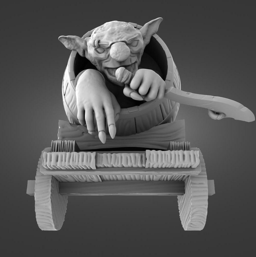 Nasty Goblin Assassins - Skarrtrench - 28/32mm Resin Miniatures