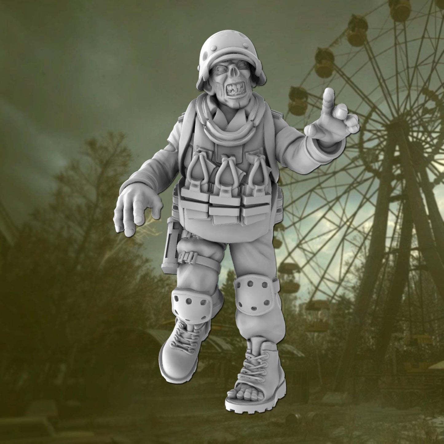 Zombie Stalkers - Tales from the Radiation Zone - Post Apocalyptic 28mm/32mm Miniatures