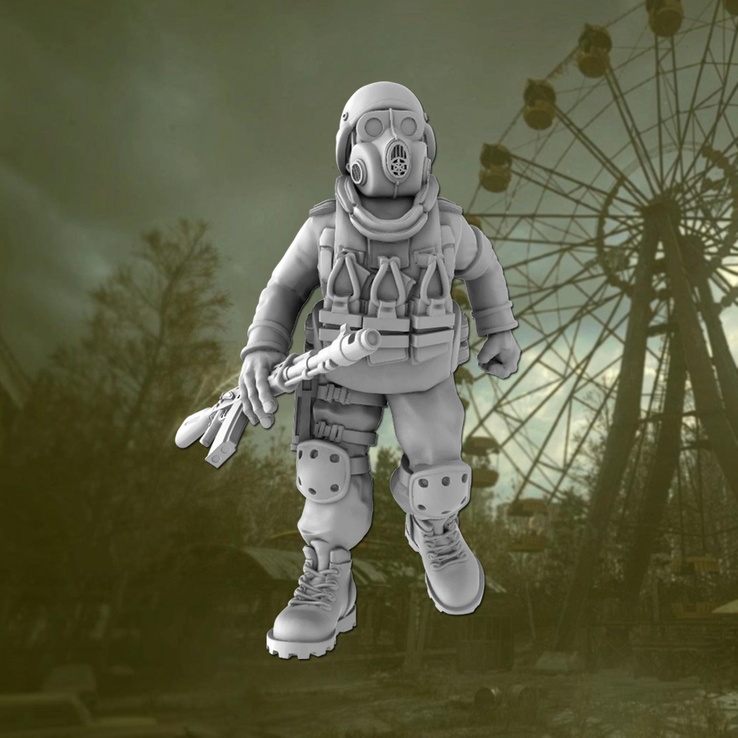 Contractors - Tales from the Radiation Zone - Post Apocalyptic 28mm/32mm Miniatures