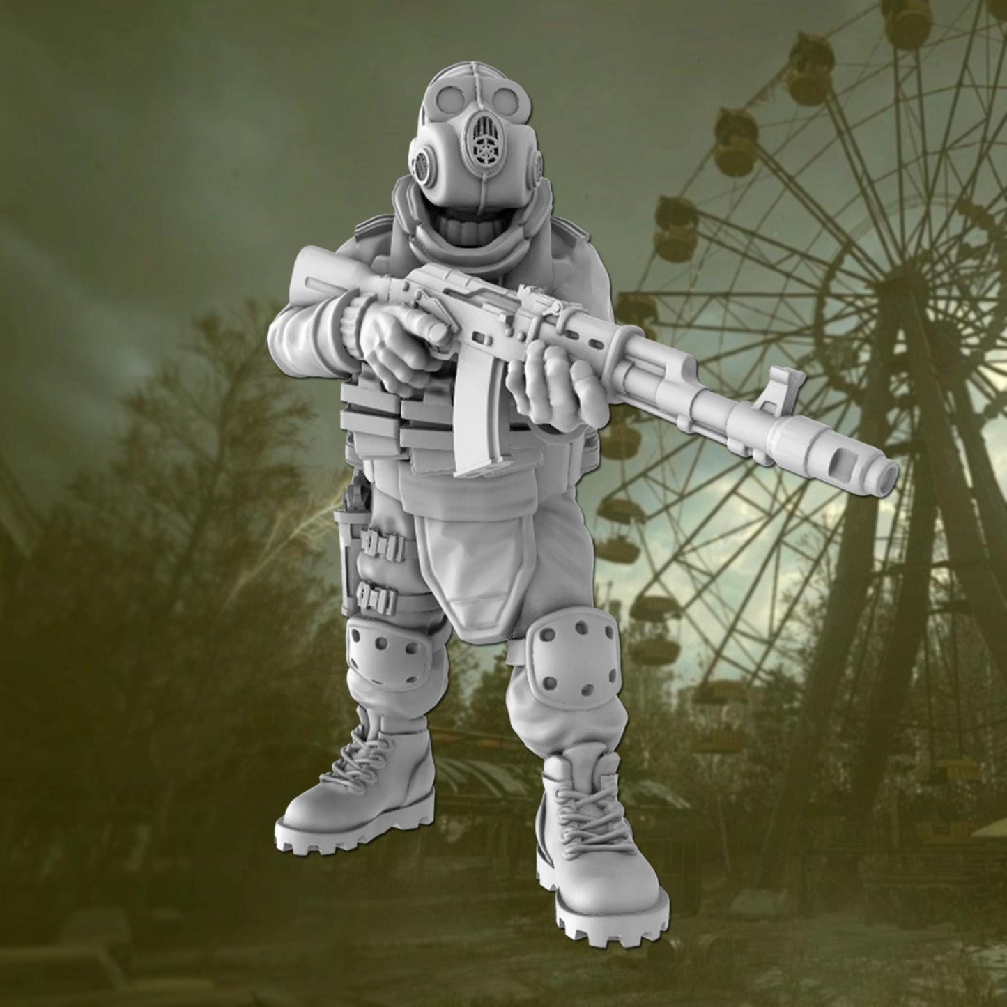 Contractors - Tales from the Radiation Zone - Post Apocalyptic 28mm/32mm Miniatures