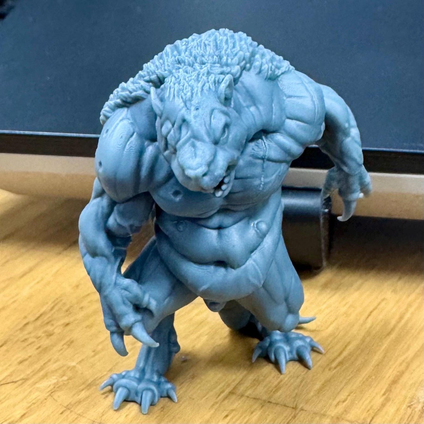 Mutated Rat King Miniature: Post Apocalyptic Tabletop Gaming (28mm/32mm)