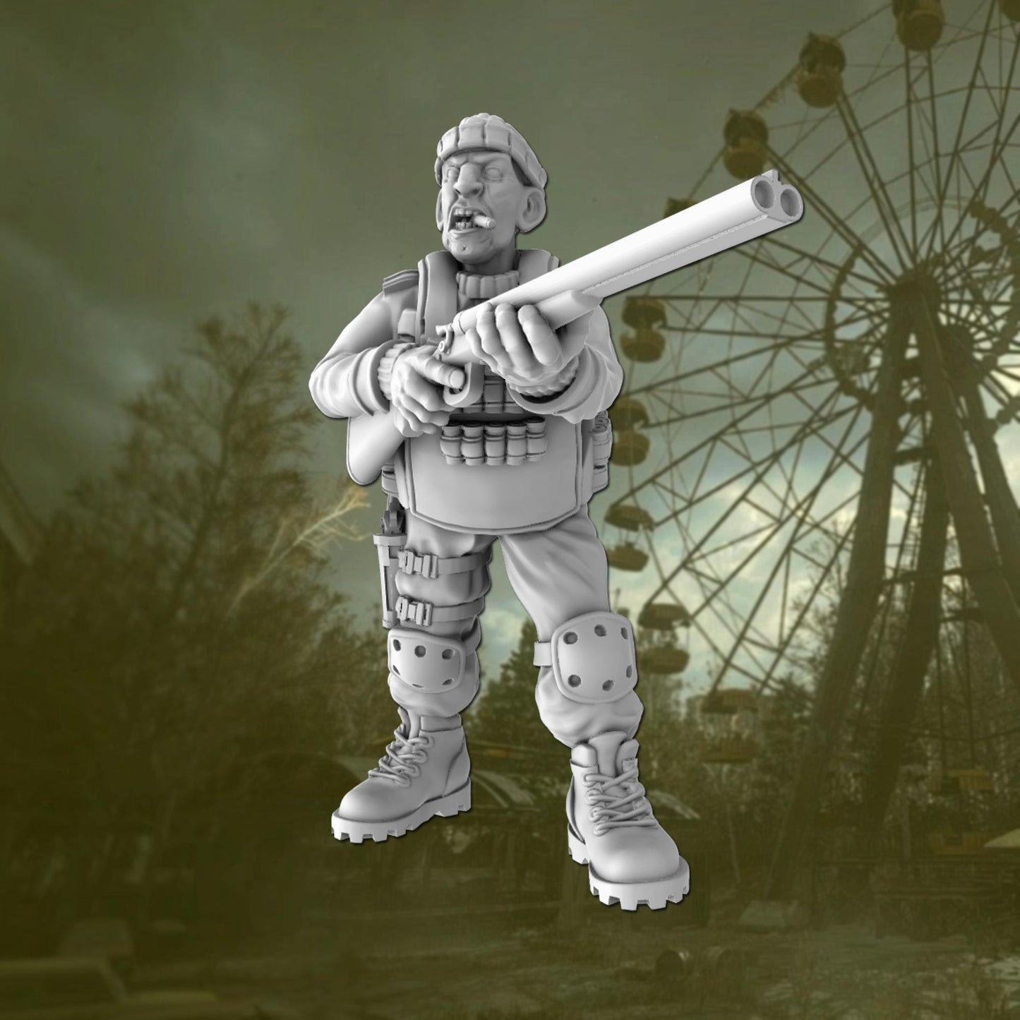Zone Reinforcements - Tales from the Radiation Zone - Post Apocalyptic 28mm/32mm Miniatures
