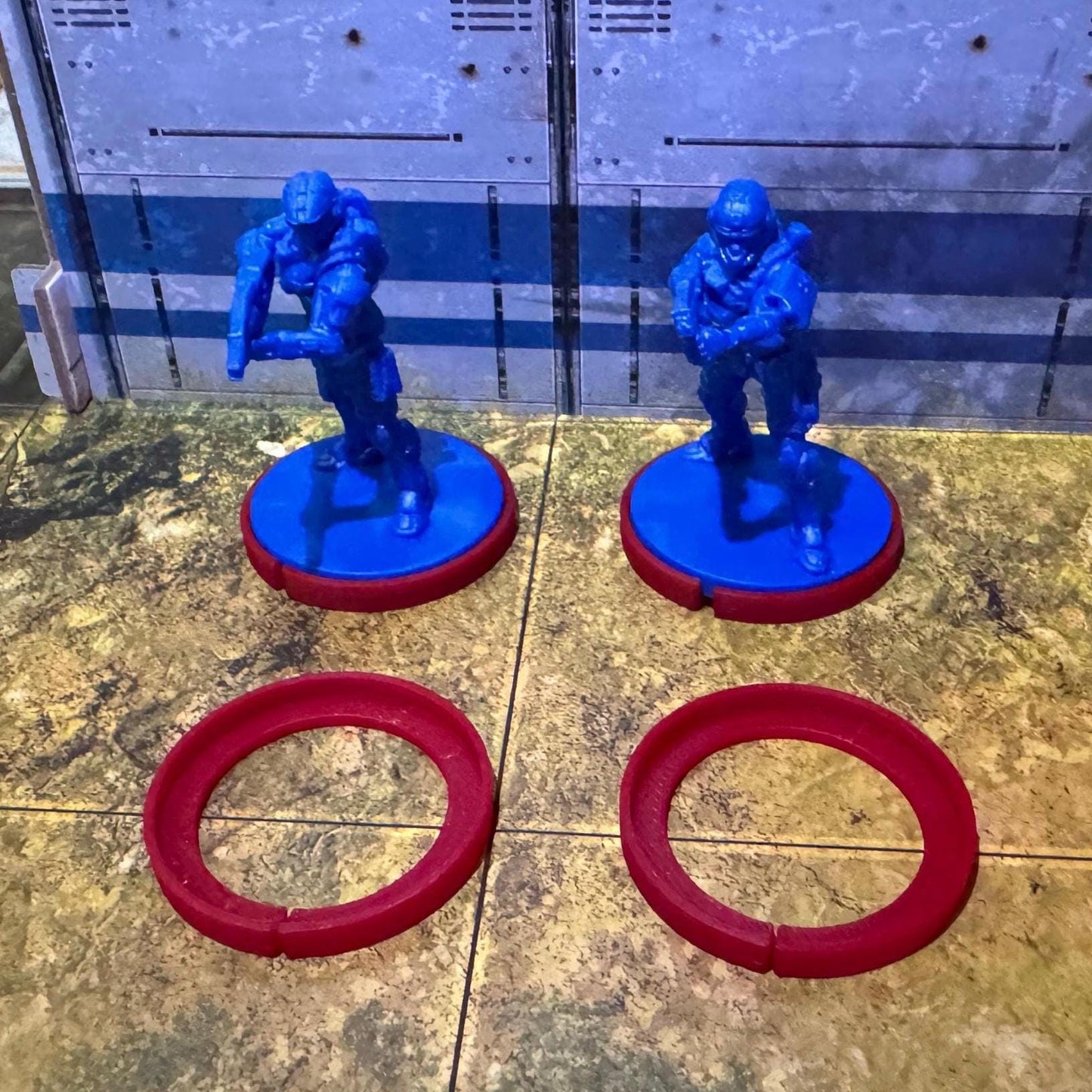 Halo: Flashpoint - Removable Team Markers for Miniature Bases