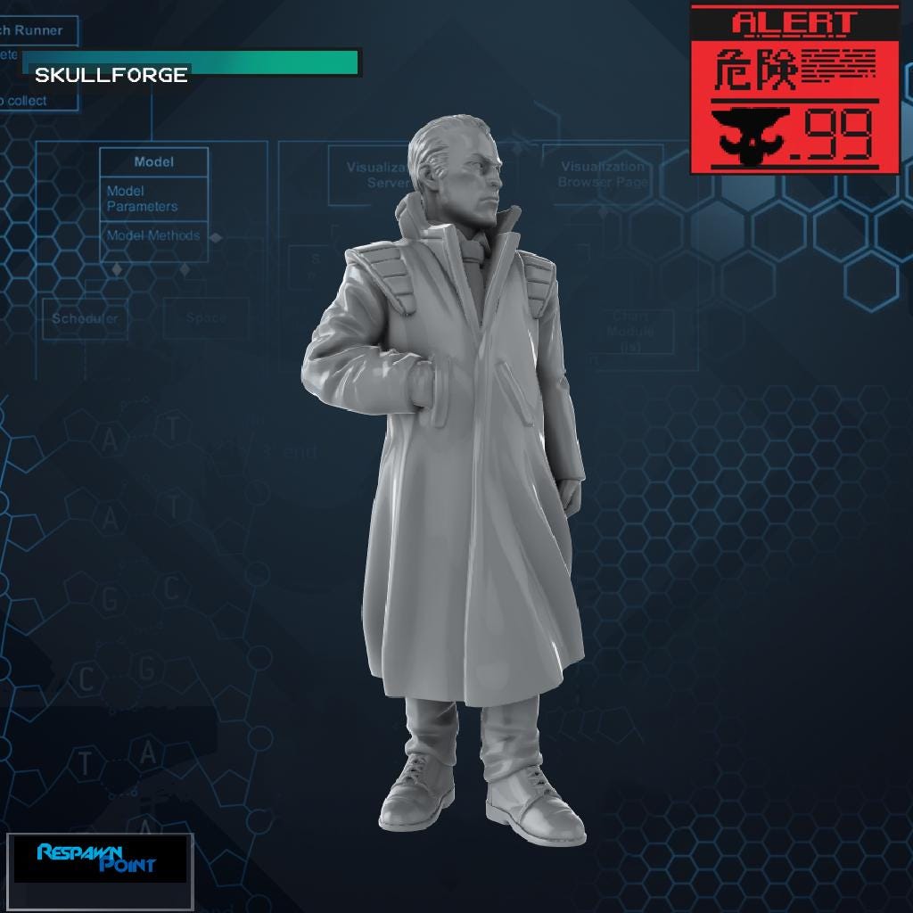 Apex Wolf Agents - SkullForge Studios -  Tabletop Miniatures for Tactical Espionage Action - High Quality 3D Printed Resin Minis- Unpainted