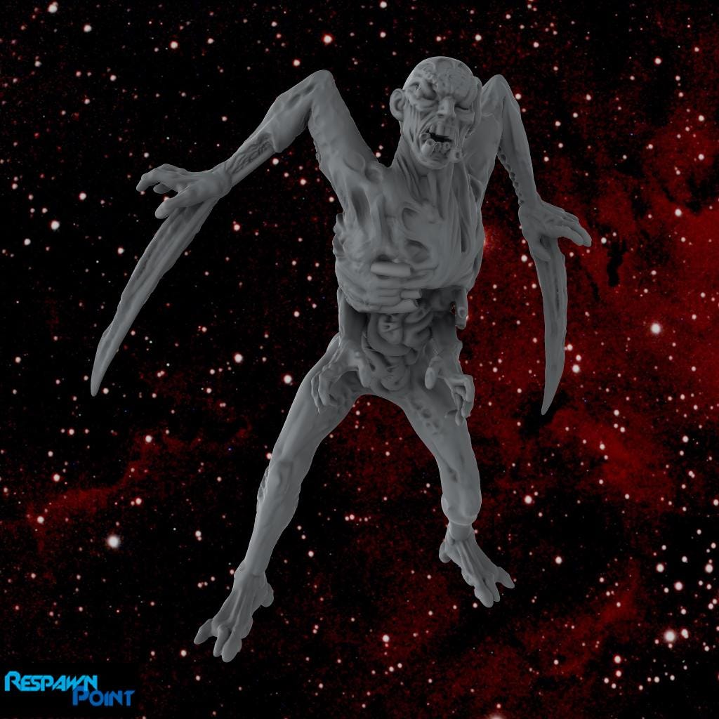 Necroid Harvesters - SkullForge Studios -  Tabletop Miniatures for Sci-Fi Survival Horror - High Quality 3D Printed Minis - Unpainted