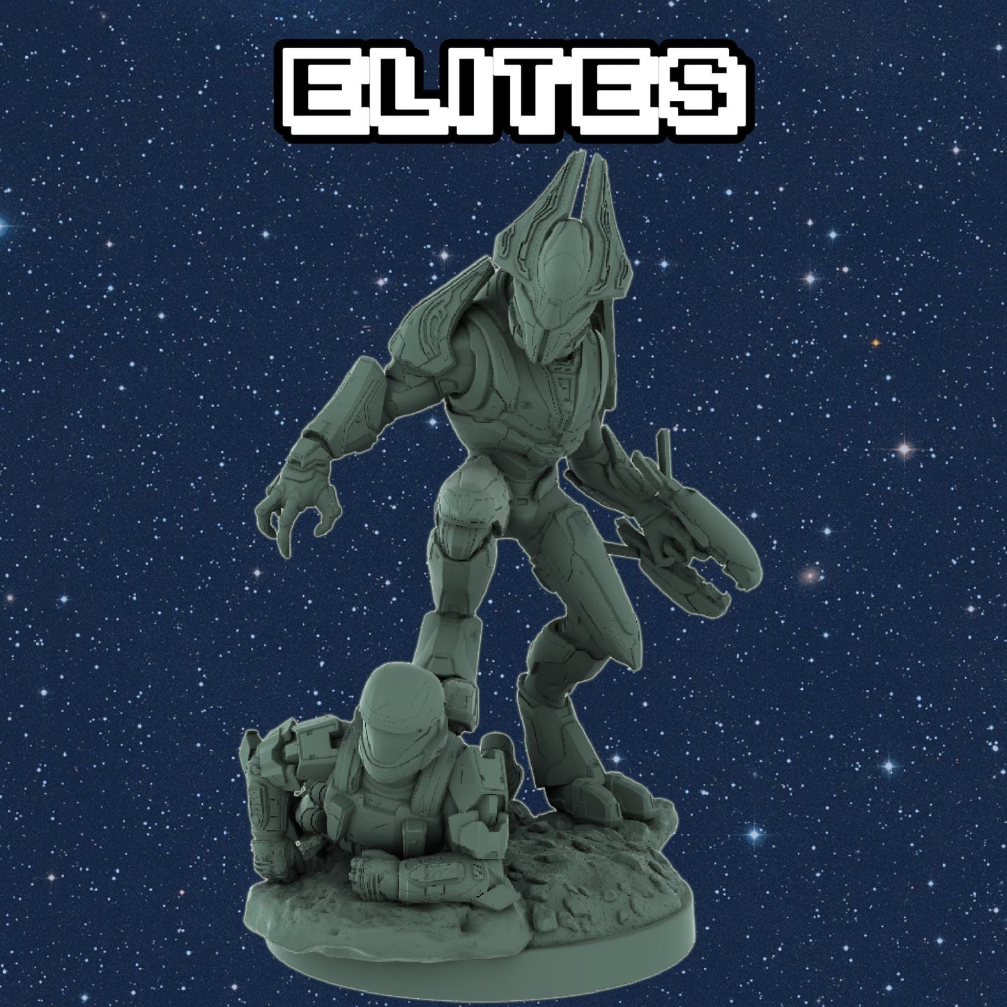 Elite Alien Miniature – 1:48 Scale Resin Wargaming Miniatures