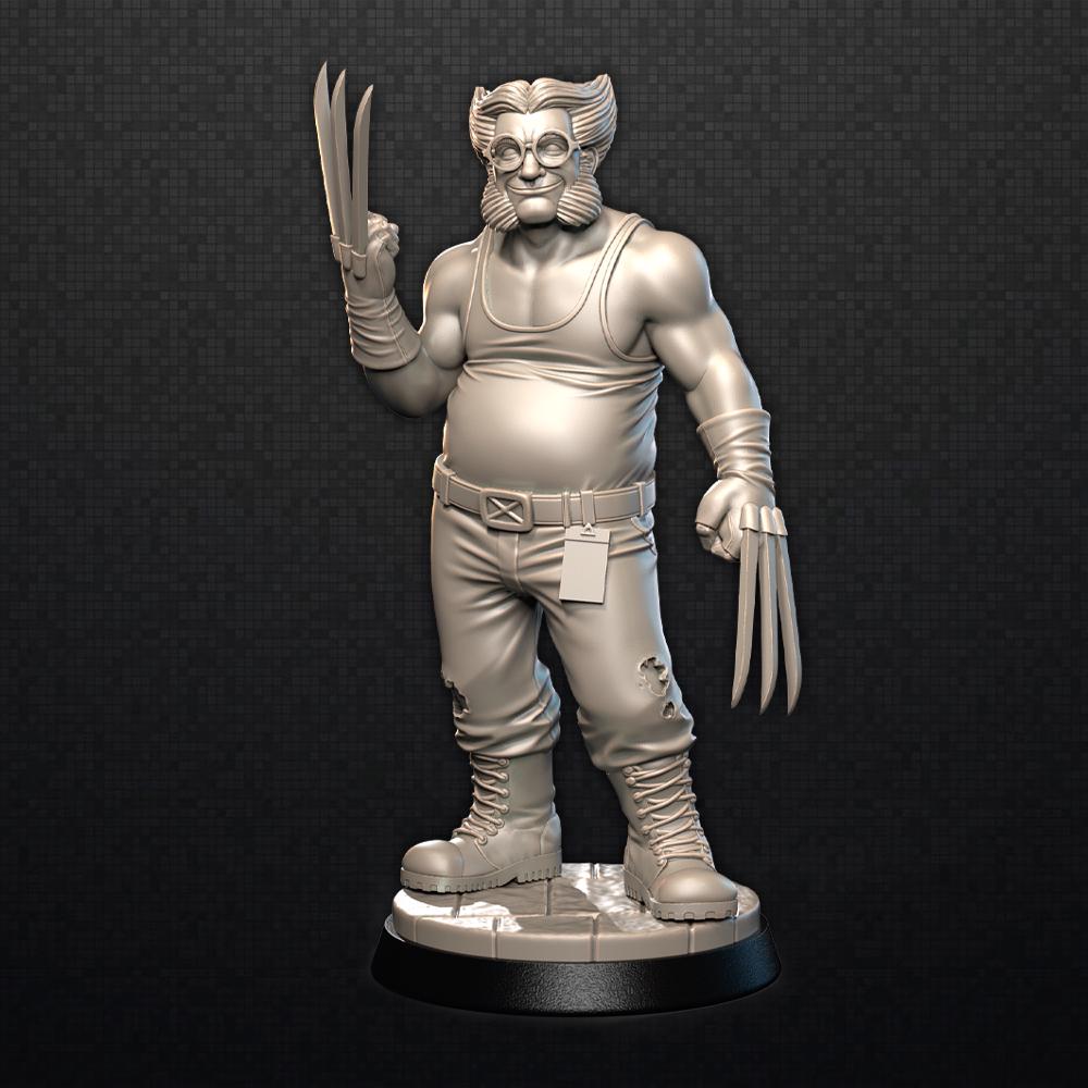 Zombieverine Miniature: 3D Printed Resin Minis for Tabletop Games