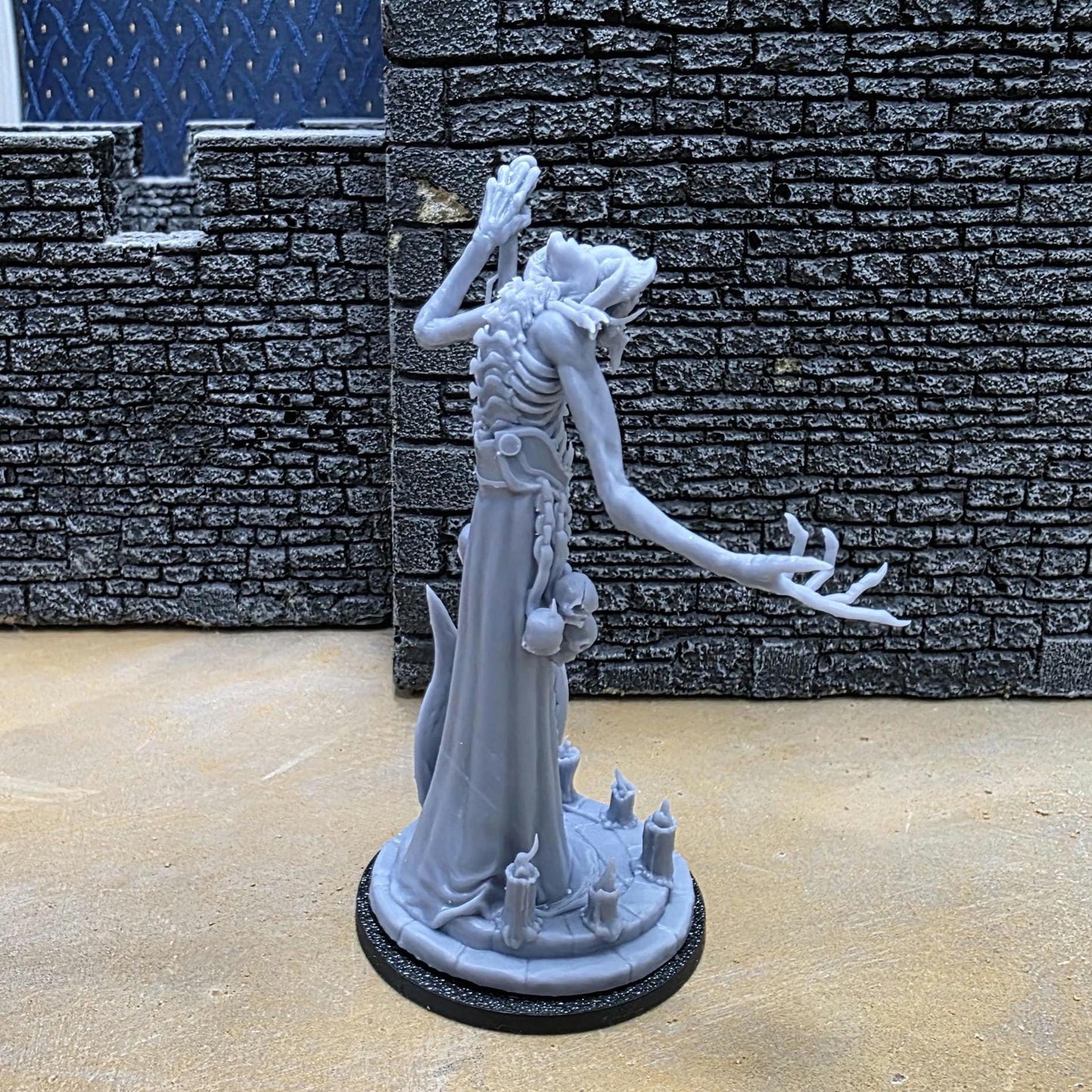 Necromancer Lord - Doomed Batallions - Trench War Compatible Miniature