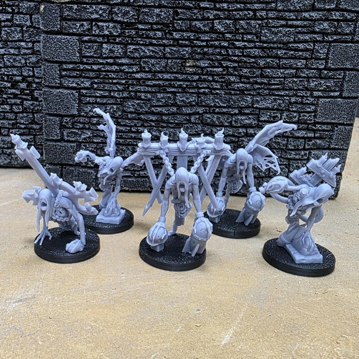 Slaves/Thralls  - Doomed Batallions - Trench War Compatible Miniature