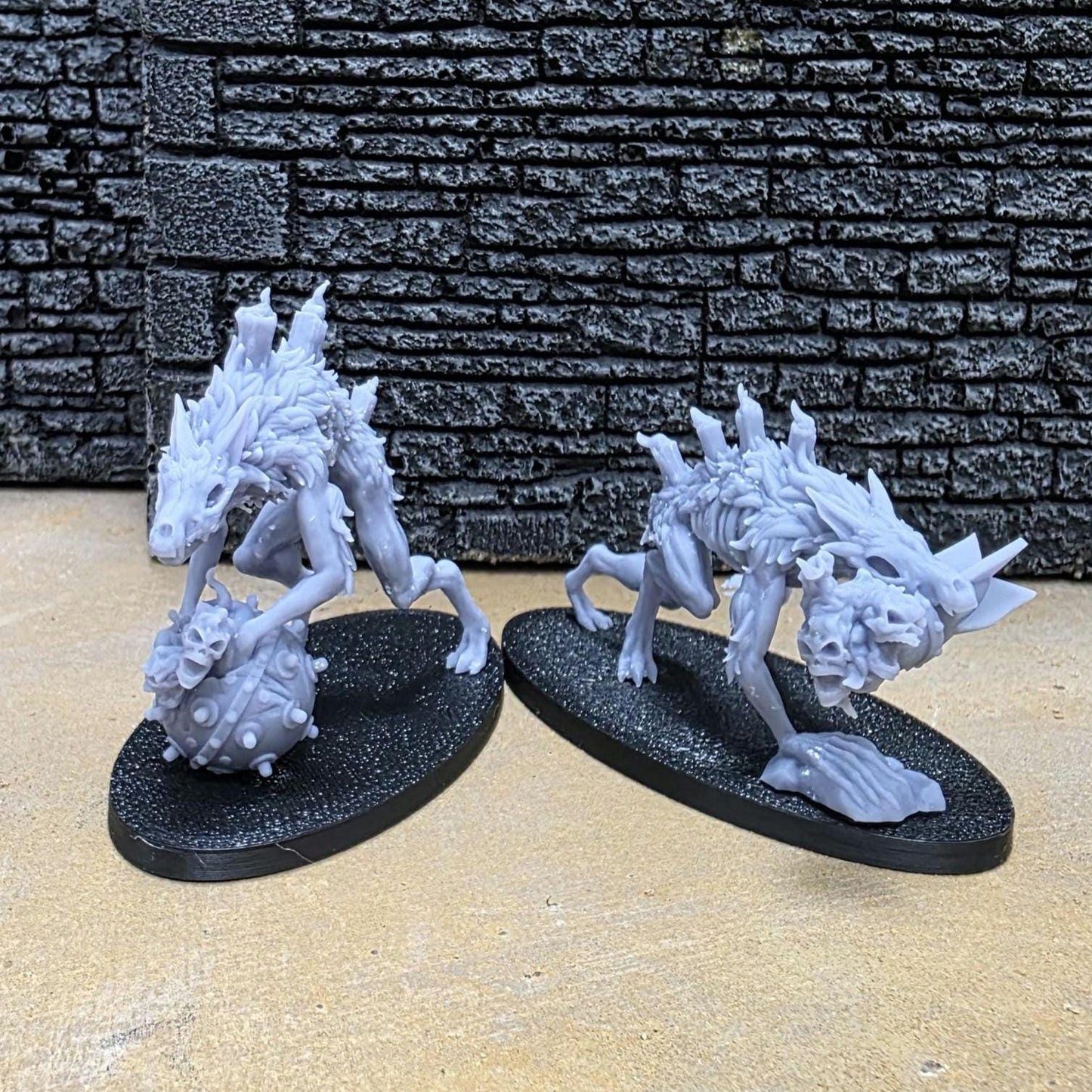 Wereghouls/Grail Hounds - Doomed Batallions - Trench War Compatible Miniatures