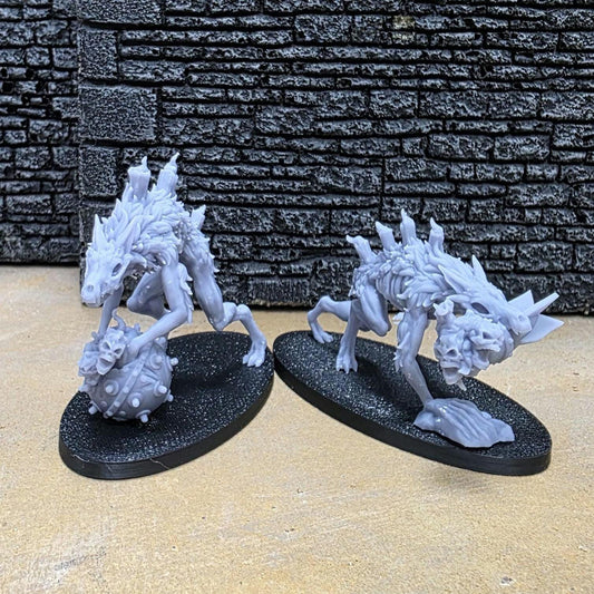 Wereghouls/Grail Hounds - Doomed Batallions - Trench War Compatible Miniatures
