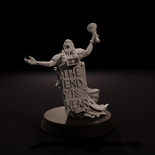 War Prophet - Wraith Pilgrims - Tabletop Miniatures ideal for Trench Crusade - High Quality Unpainted 3D Printed Minis