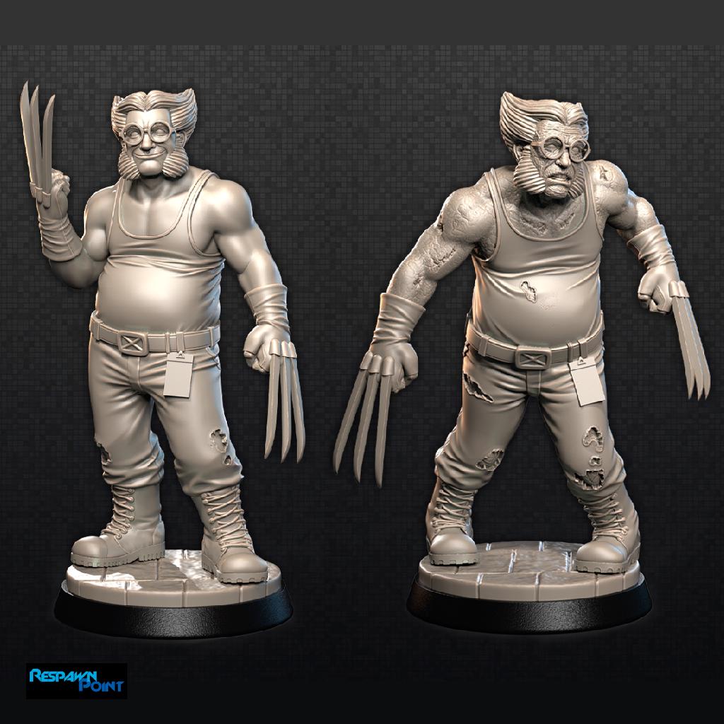 Zombieverine Miniature: 3D Printed Resin Minis for Tabletop Games
