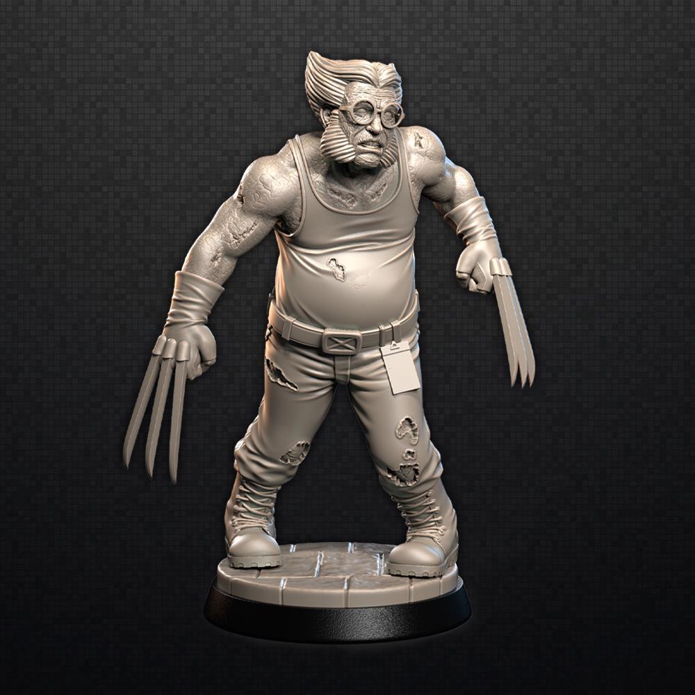 Zombieverine Miniature: 3D Printed Resin Minis for Tabletop Games