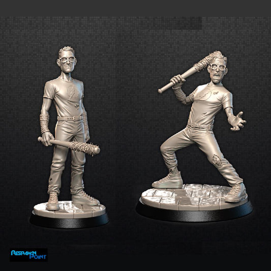Speed Geekster Zombie Miniature: 3D Printed Resin Minis for Tabletop Games