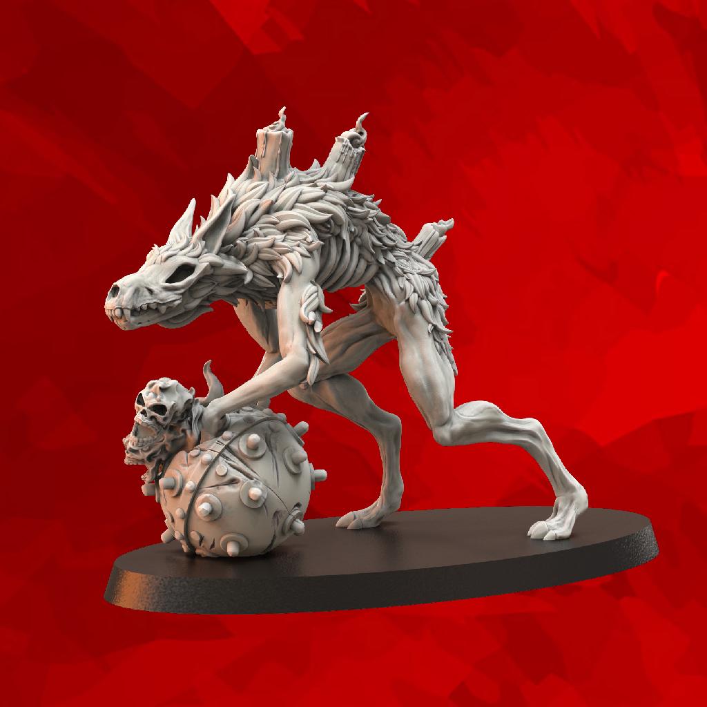 Wereghouls / Grail Hounds - Doomed Batallions - Tabletop Miniatures ideal for Trench Crusade - High Quality 3D Printed Minis - Unpainted