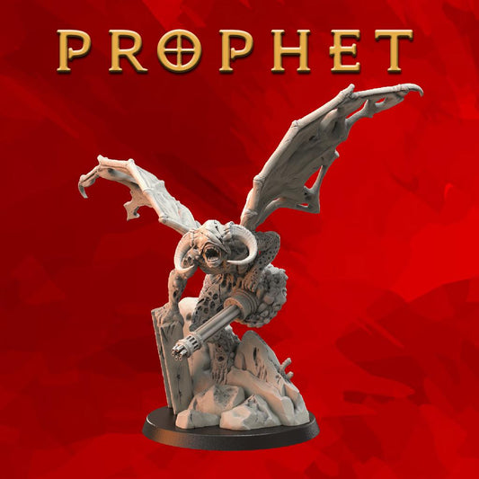 Prophet / Herald - Doomed Batallions - Tabletop Miniatures ideal for Trench Crusade - High Quality 3D Printed Minis - Unpainted