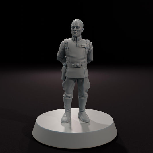 The Exiled Admiral - SkullForge Studios - Tabletop Miniatures for Sci-Fi Galactic Battles - High Quality 3D Printed Minis