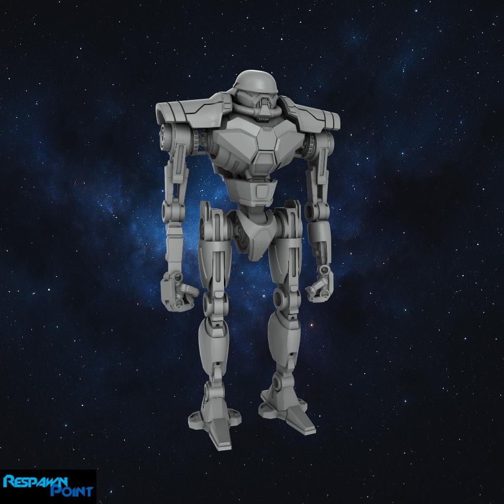 Authority Sentinel Drones - SkullForge Studios - Sci-Fi Tabletop Miniatures