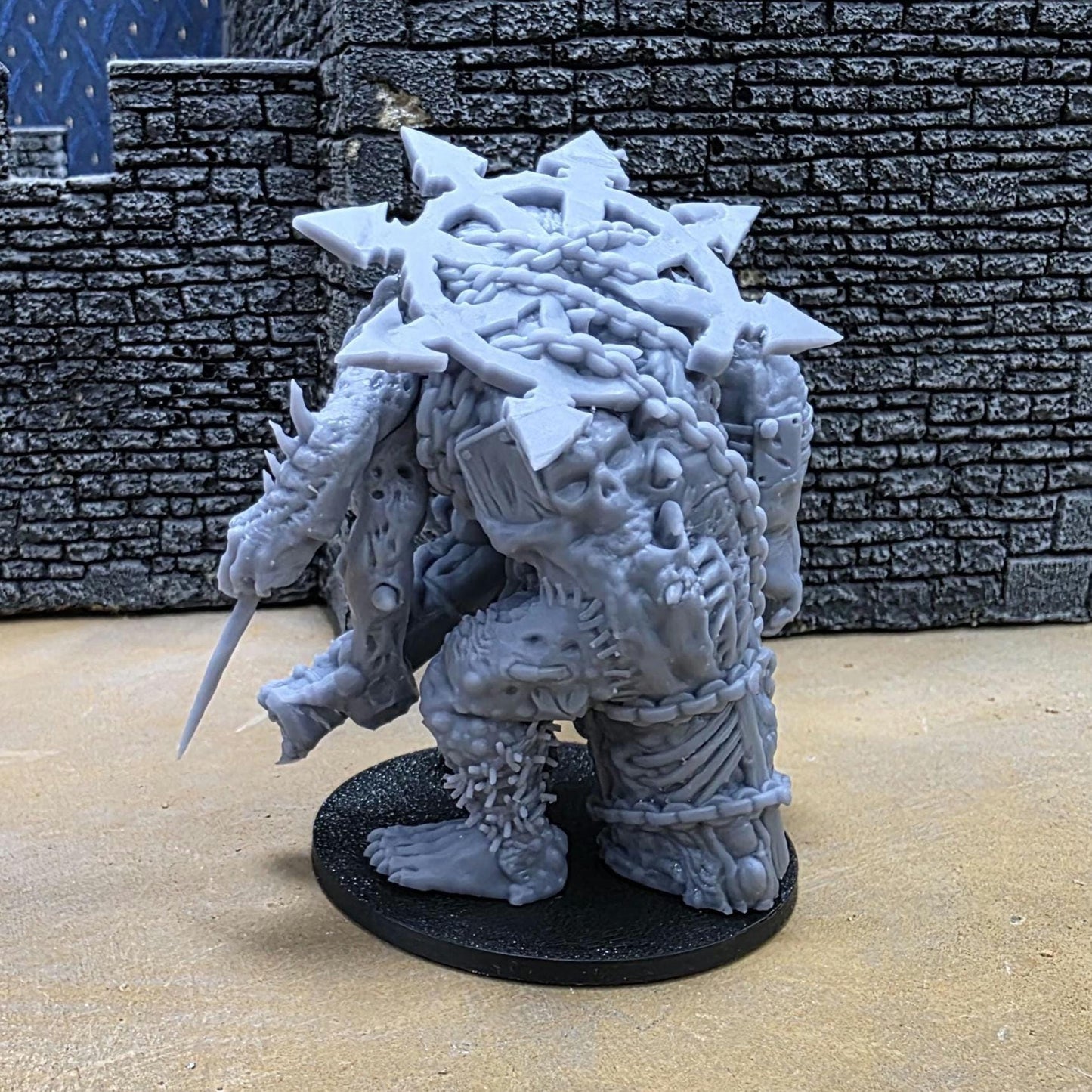 Flesh Golem - Doomed Batallions - Trench War Compatible Miniature