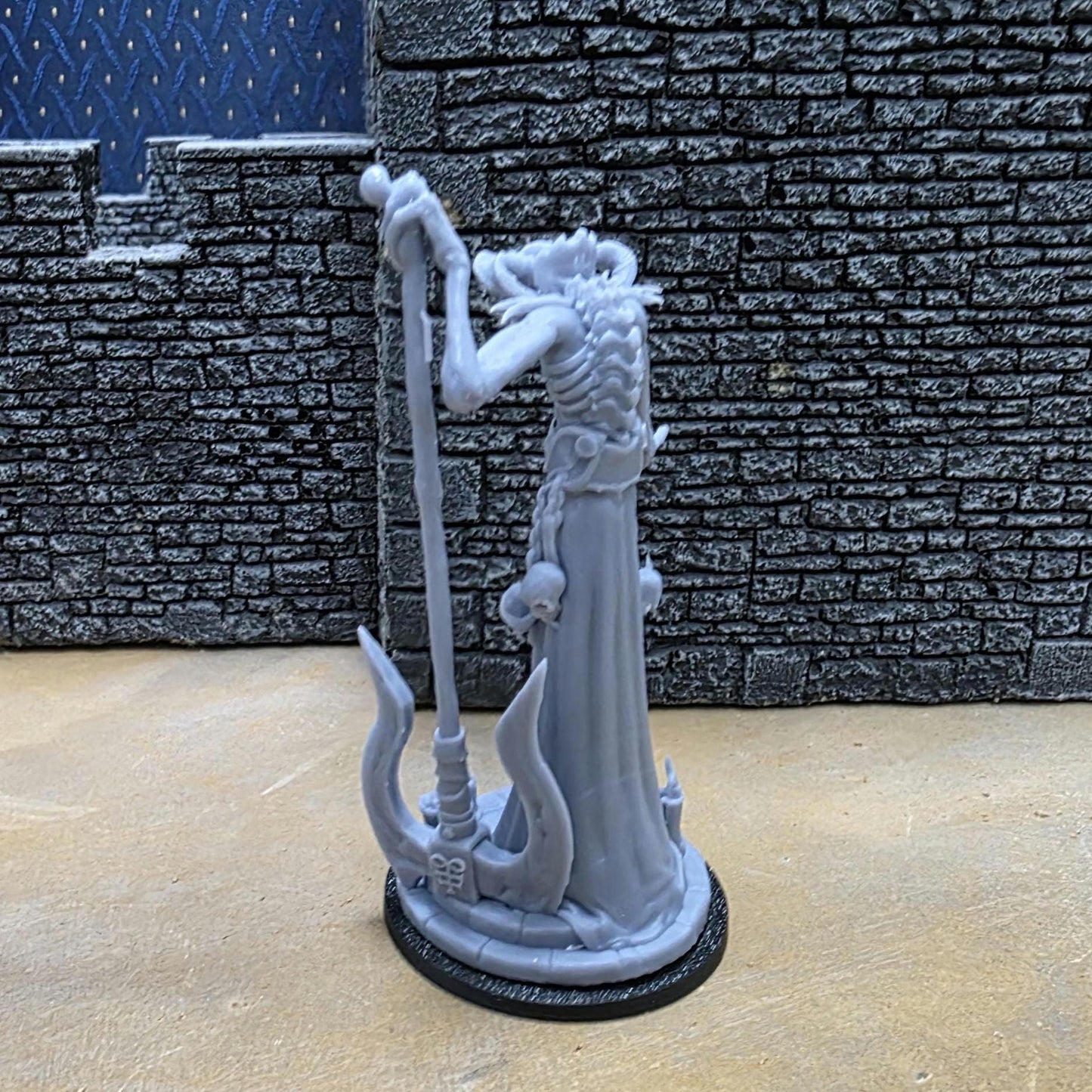 Necromancer Lord - Doomed Batallions - Trench War Compatible Miniature