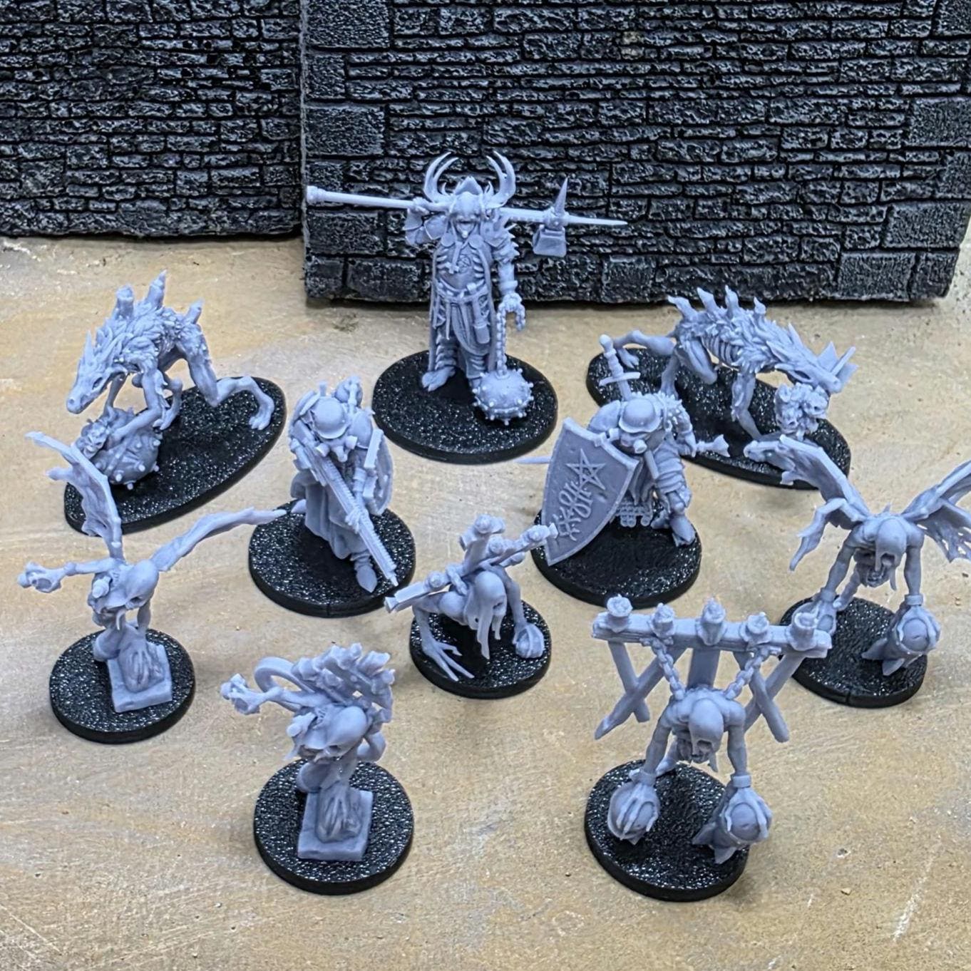 Heresy Core Set - Doomed Batallions - Trench War Compatible Miniatures