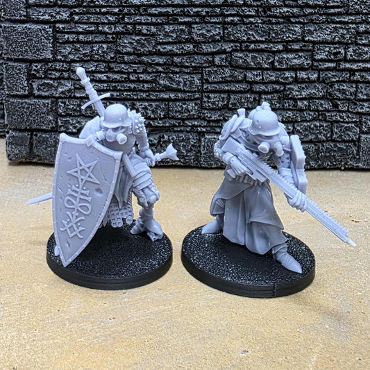 Wardens - Doomed Batallions - Trench War Compatible Miniatures