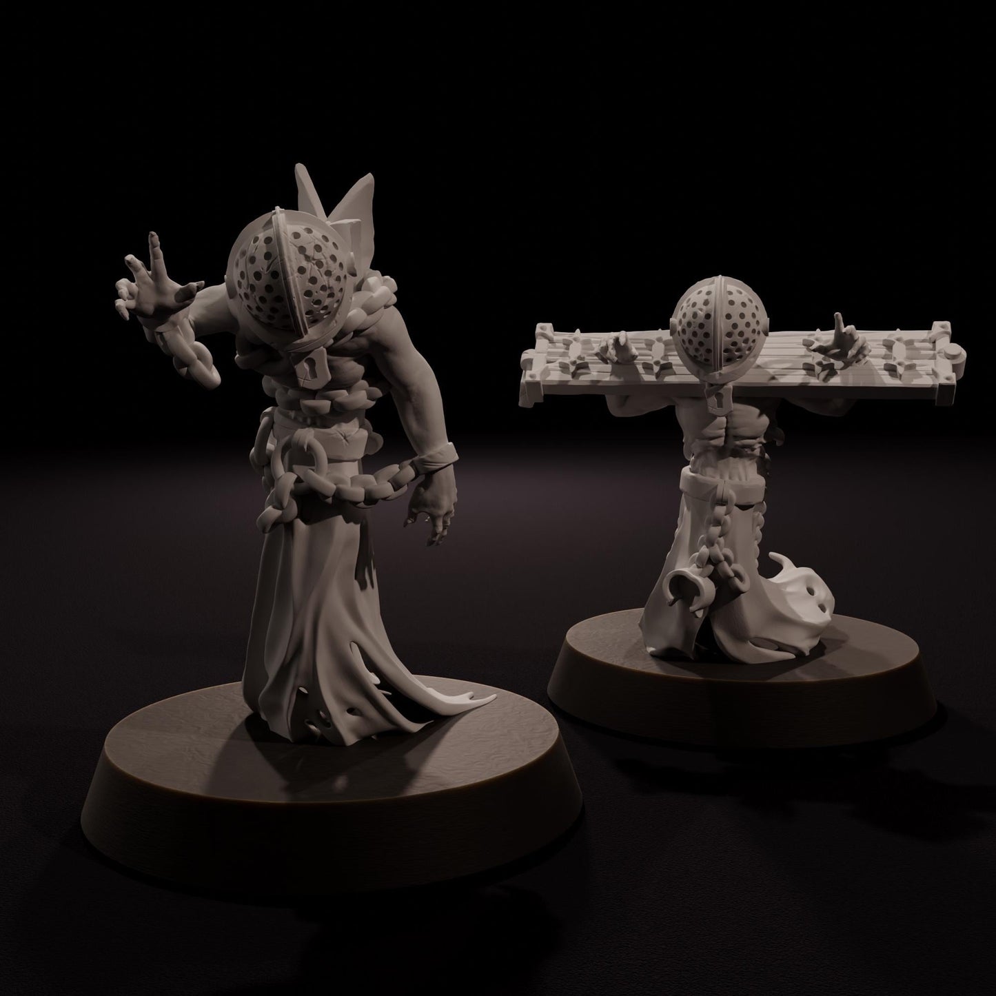 Prisoners - Wraith Pilgrims - Trench War Compatible Miniatures