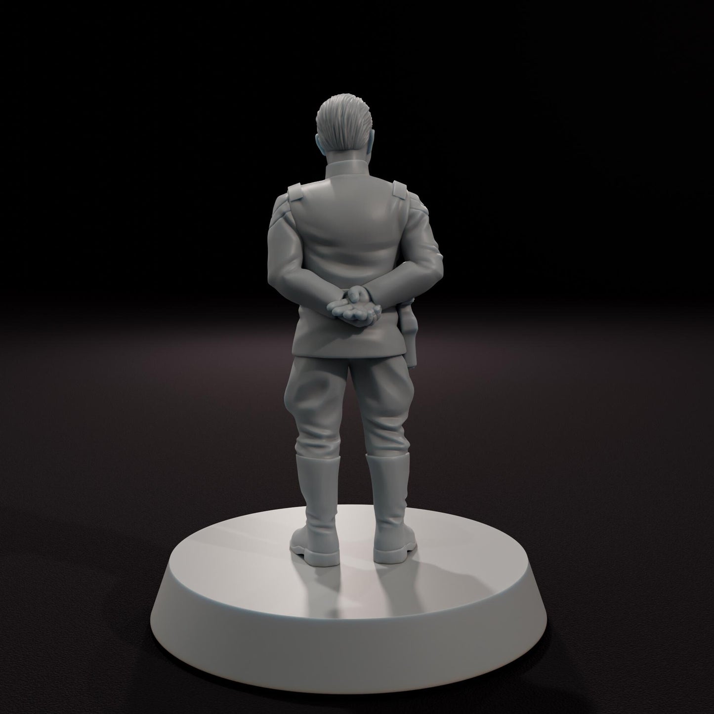 The Exiled Admiral - SkullForge Studios - Tabletop Miniatures for Sci-Fi Galactic Battles - High Quality 3D Printed Minis
