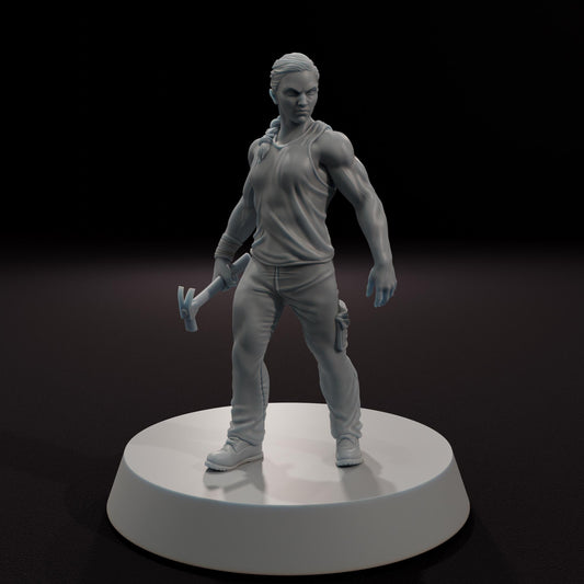 Daughter of Retribution - Aftermath Studios - Post-Apocalyptic 3D Printed Resin Figures for STALKER, Fallout, Zona Alfa