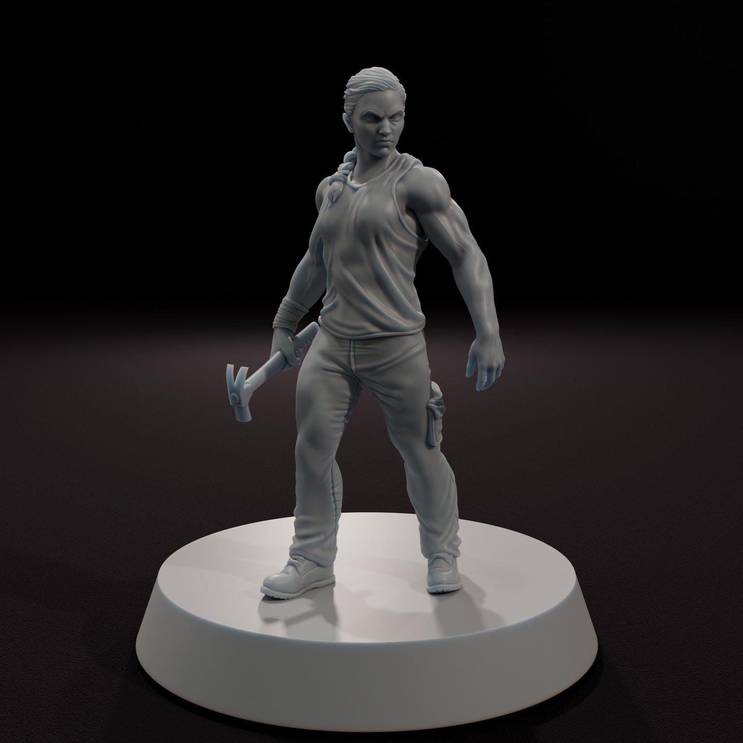 Daughter of Retribution - Aftermath Studios - Post Apocalyptic 28mm/32mm Miniatures