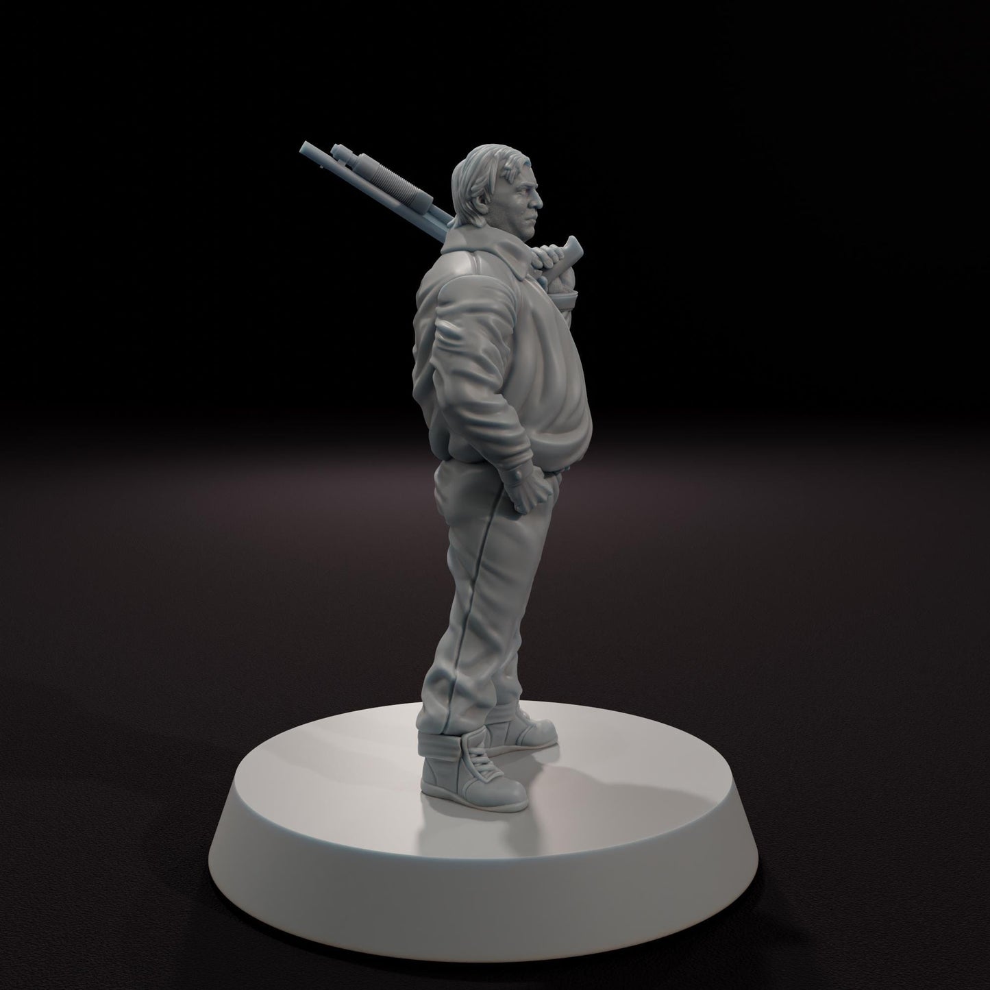 Frank the Survivor - Aftermath Studios - Post-Apocalyptic Horror Miniature