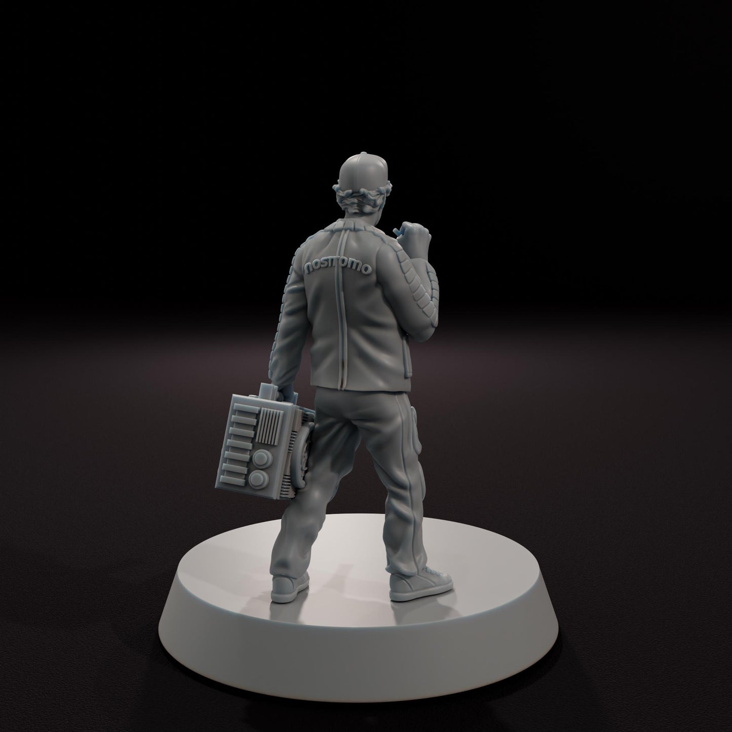 Sci-Fi Horror Miniature: Starship Technician 3D Printed Resin Figure