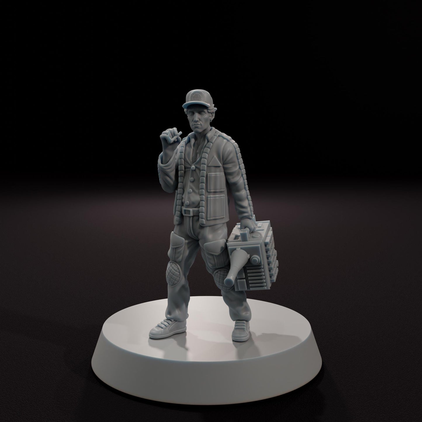 Sci-Fi Horror Miniature: Starship Technician 3D Printed Resin Figure