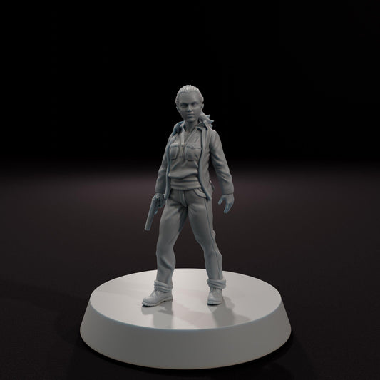 Hannah the Survivor - Aftermath Studios - Post-Apocalyptic Horror Miniature