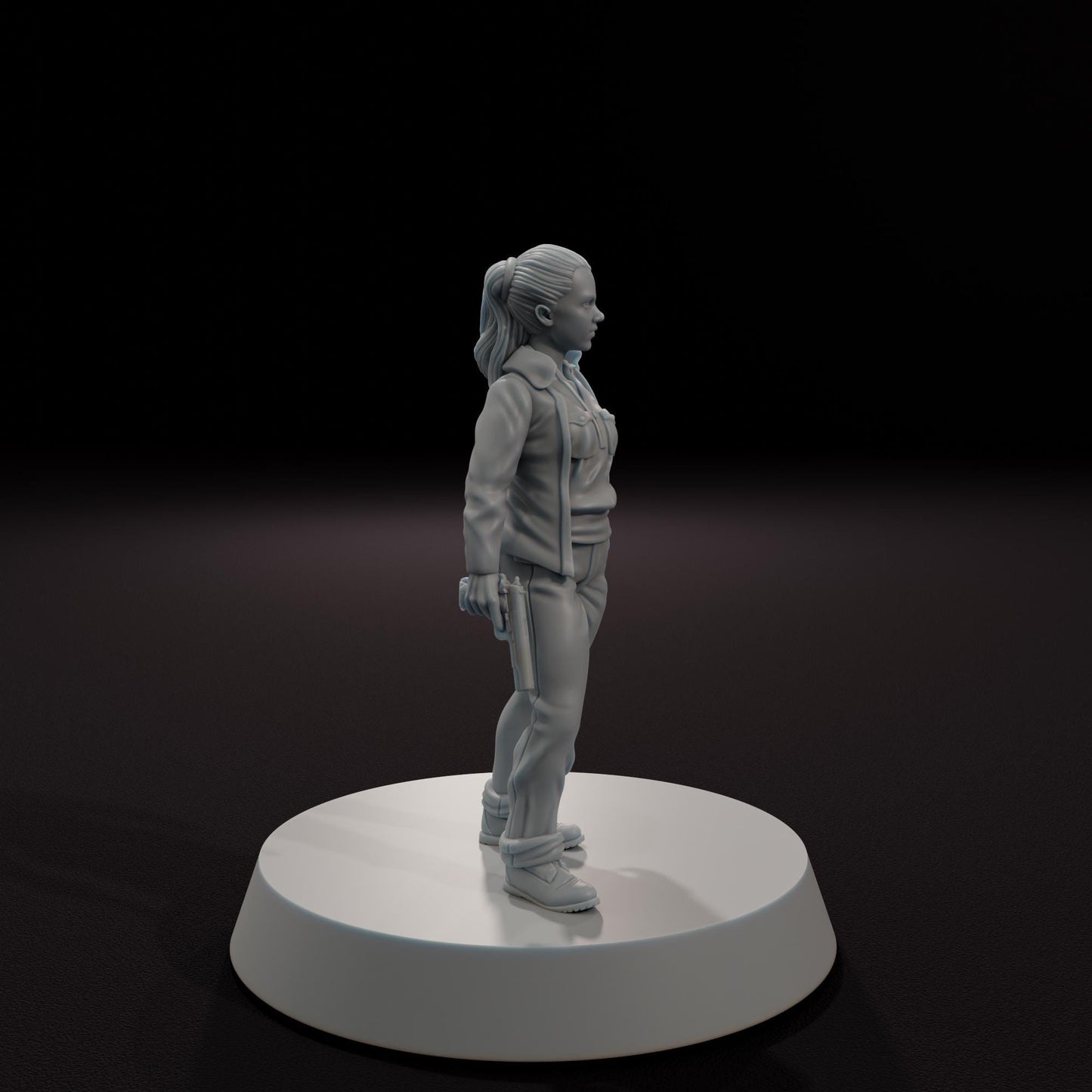 Hannah the Survivor - Aftermath Studios - Post-Apocalyptic Horror Miniature