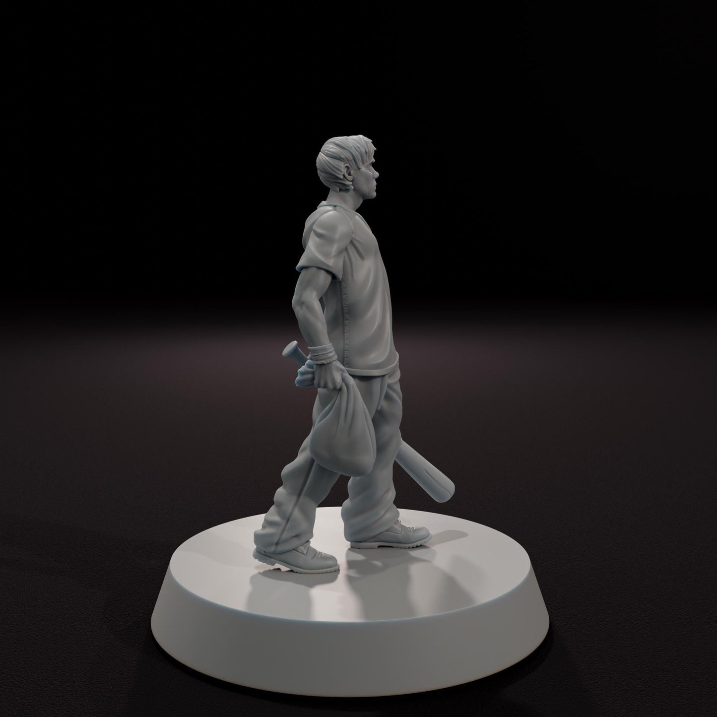 Jim the Survivor - Aftermath Studios - Post-Apocalyptic Horror Miniature