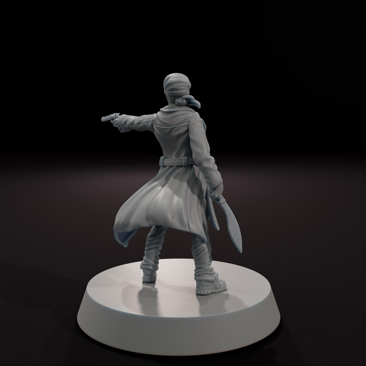 Selena the Survivor - Aftermath Studios - Post-Apocalyptic Horror Miniature