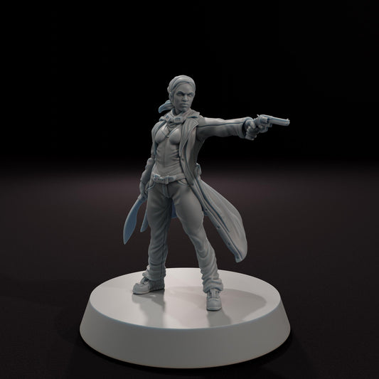 Selena the Survivor - Aftermath Studios - Post-Apocalyptic Horror Miniature