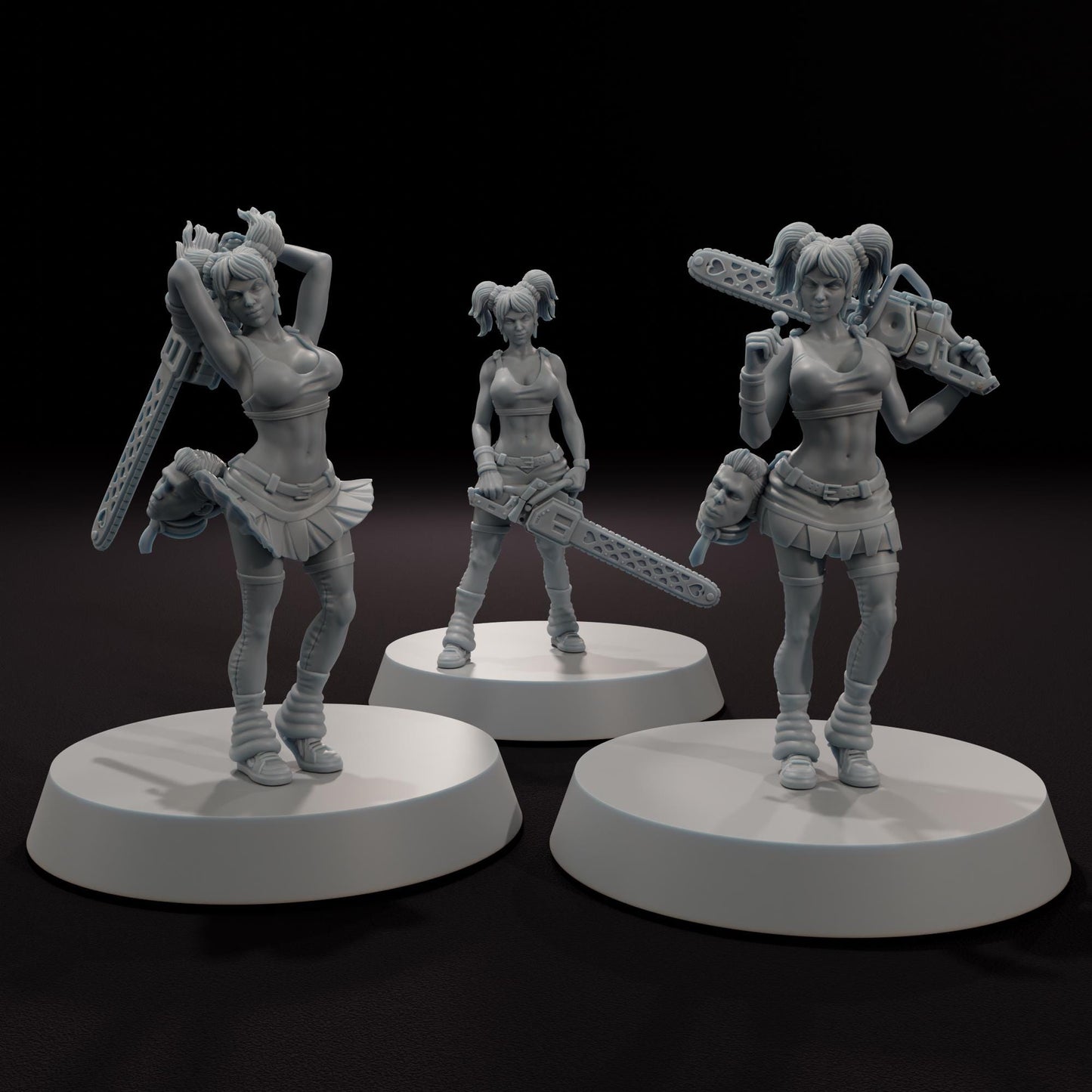 Lollipop Slayer - Aftermath Studios - Post-Apocalyptic Horror Miniature