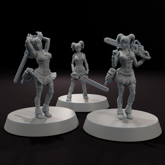 Lollipop Slayer - Aftermath Studios - Post-Apocalyptic Horror Miniature