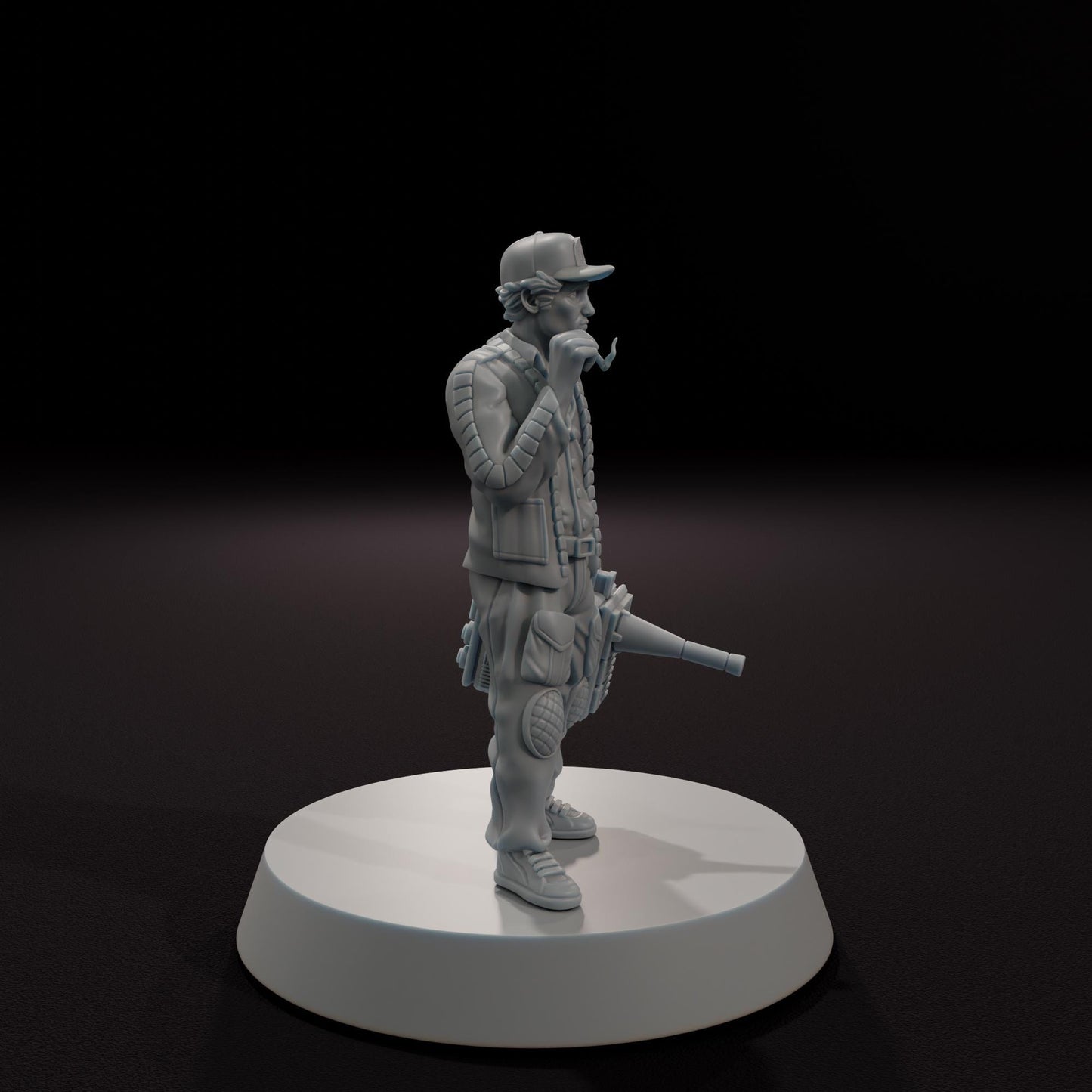 Sci-Fi Horror Miniature: Starship Technician 3D Printed Resin Figure