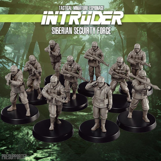 Siberian Security Force - SkullForge Studios - Tabletop Miniatures