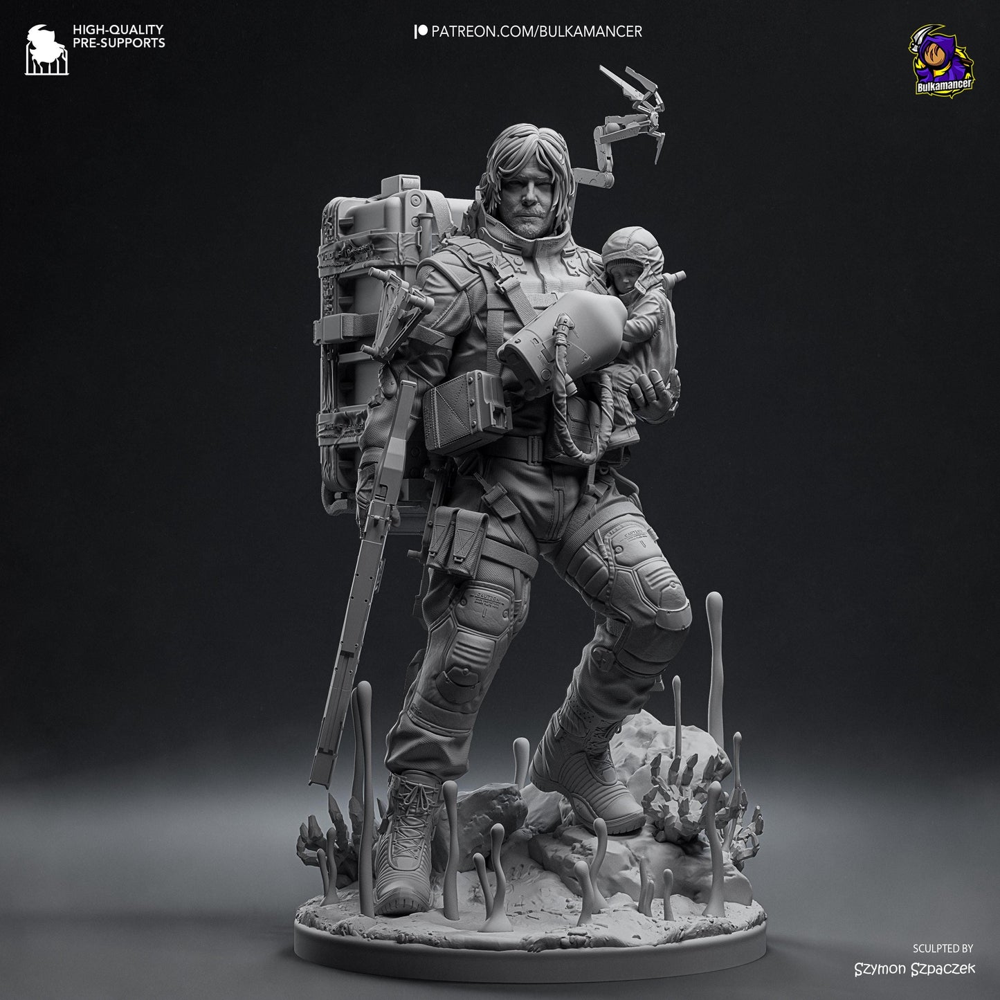 Delivery Man - 1/8 Scale Resin Statue - Bulkamancer Sculpts - Unpainted Kit