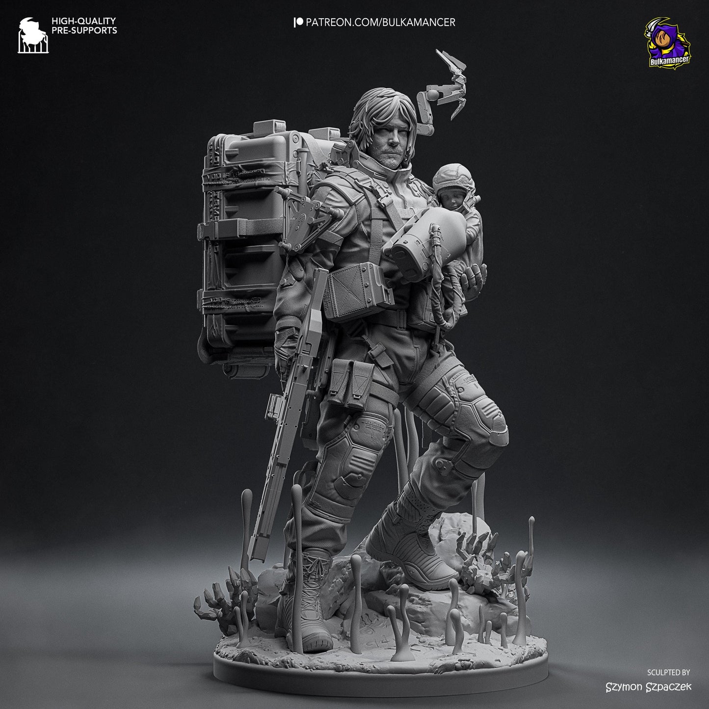Delivery Man - 1/8 Scale Resin Statue - Bulkamancer Sculpts - Unpainted Kit