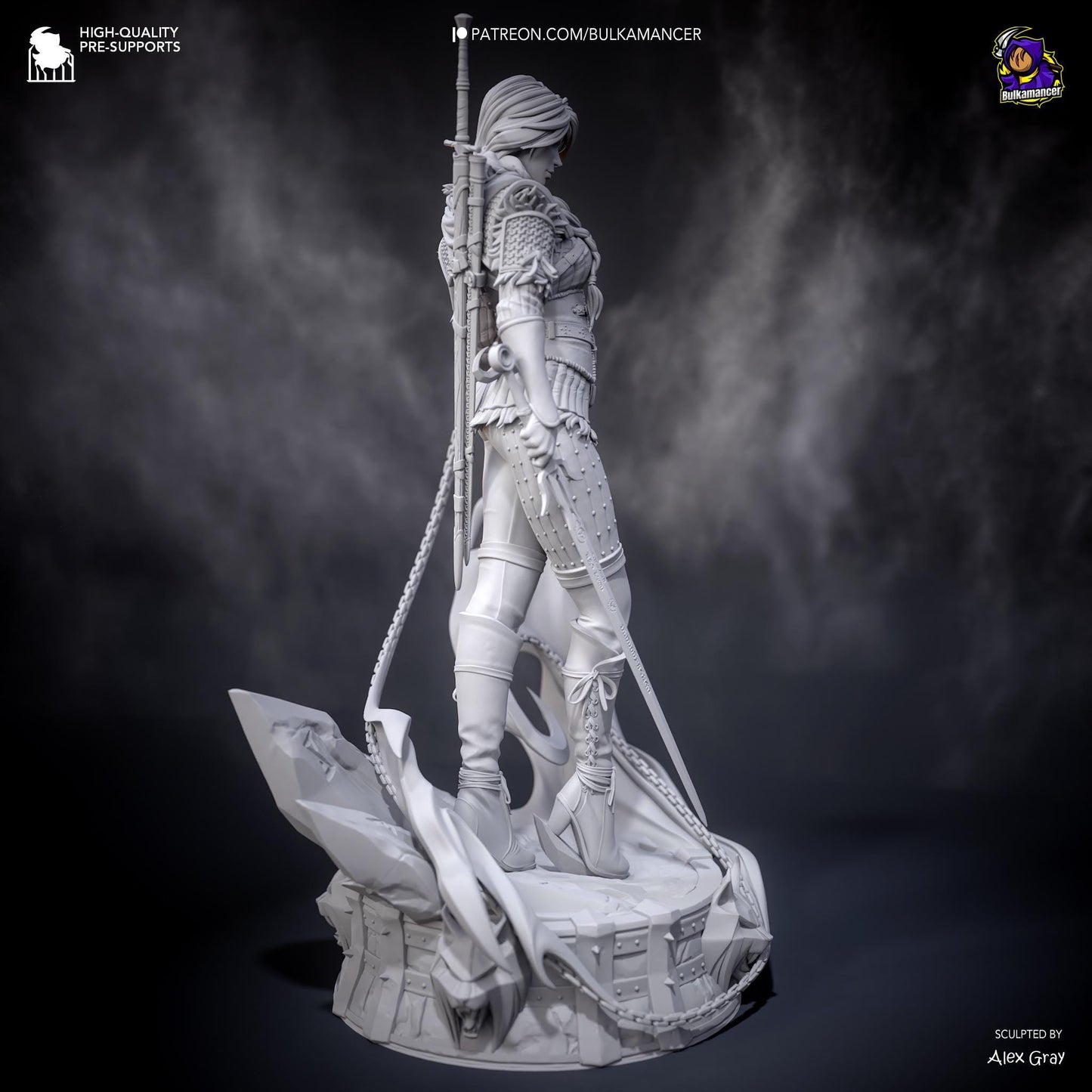 Child of Destiny (Stylized) - 1/8 Scale Resin Statue - Bulkamancer Sculpts - Unpainted Kit