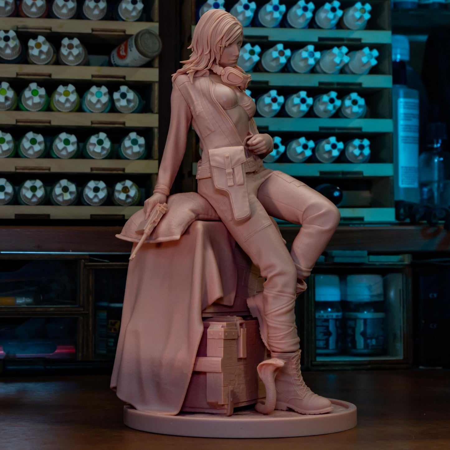 Triple Agent - 1/8 Scale Resin Statue - Bulkamancer Sculpts - Unpainted Kit